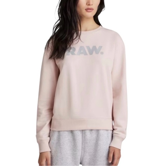 G-Star Tops - NWT G-Star Premium Core Crewneck in Pink
